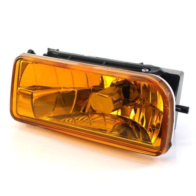 FOR BMW 92 - 98 E36 3 SERIES 2/4DR RIGHT SIDE FOG LIGHT LAMP CRYSTAL AMBER LENS