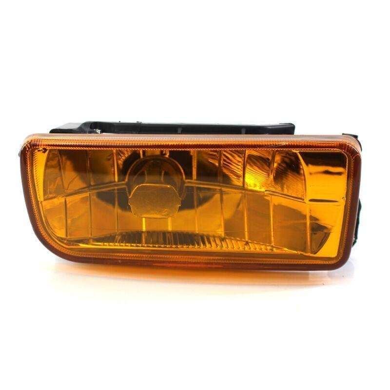 FOR BMW 92 - 98 E36 3 SERIES 2/4DR RIGHT SIDE FOG LIGHT LAMP CRYSTAL AMBER LENS