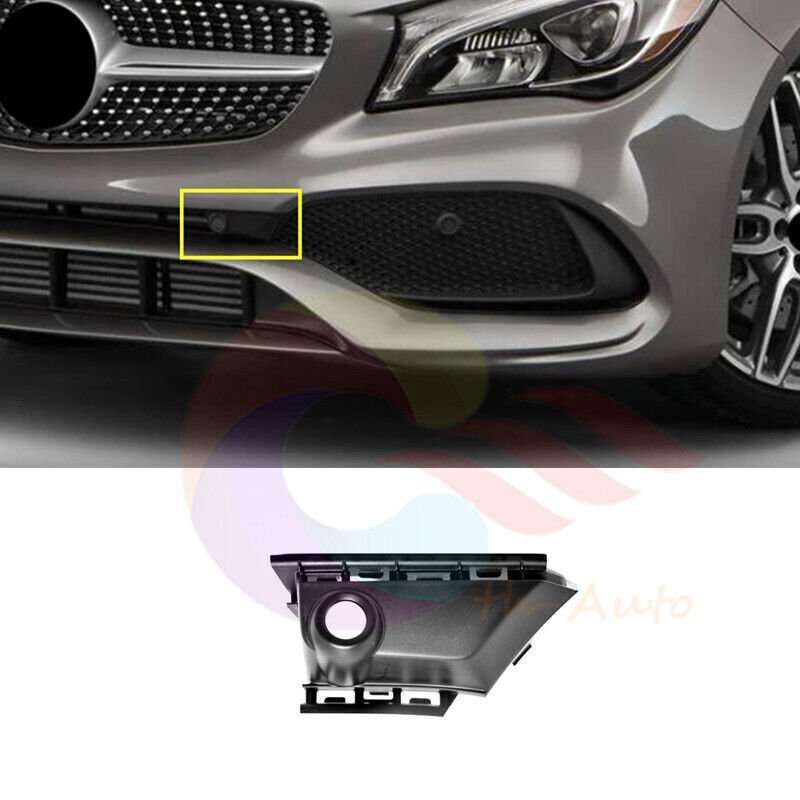 Driver Side Front Bumper Grille Radar Cover For Mercedes C117 CLA Sport 2017-19