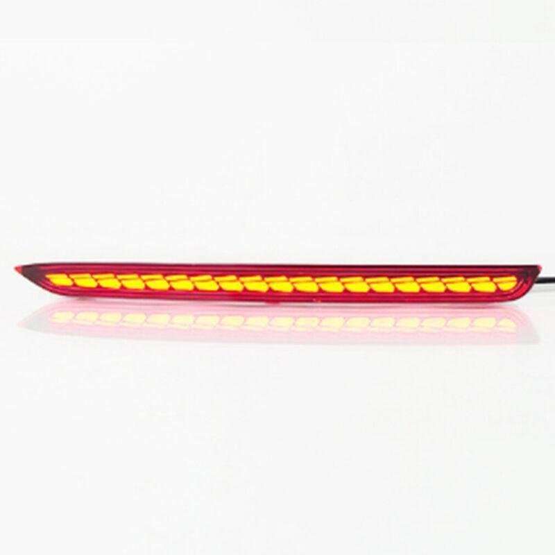 2x Red LED Rear Taillight Bumper Reflector Lights For Cadillac CT5 2020-2023