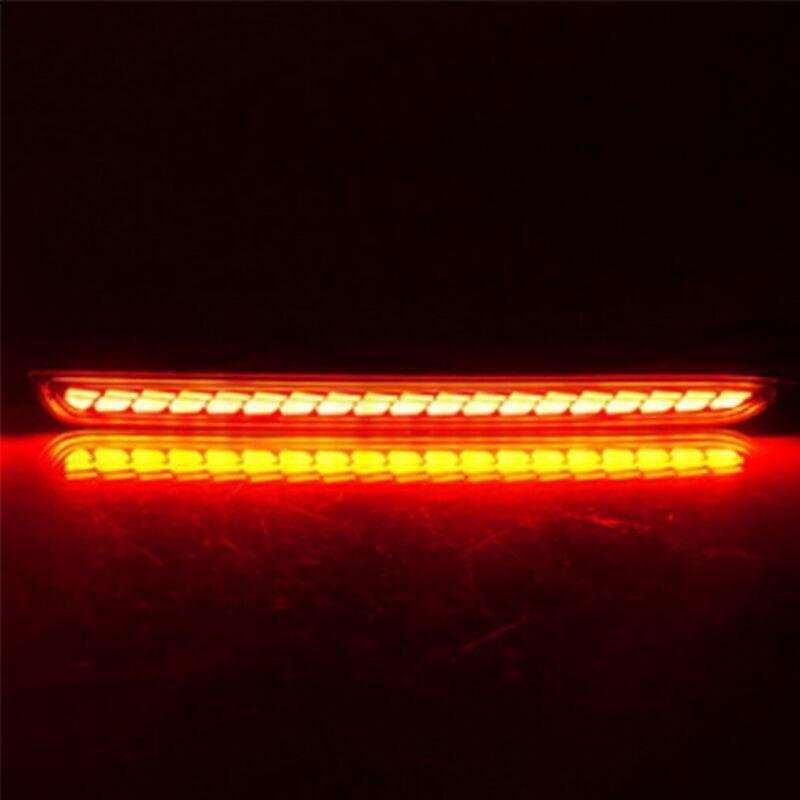 2x Red LED Rear Taillight Bumper Reflector Lights For Cadillac CT5 2020-2023