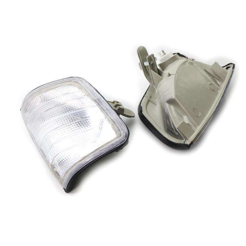 Turn Corner Signal Light Shell For Mercedes Benz W124 E Class 86-95 88 White L+R
