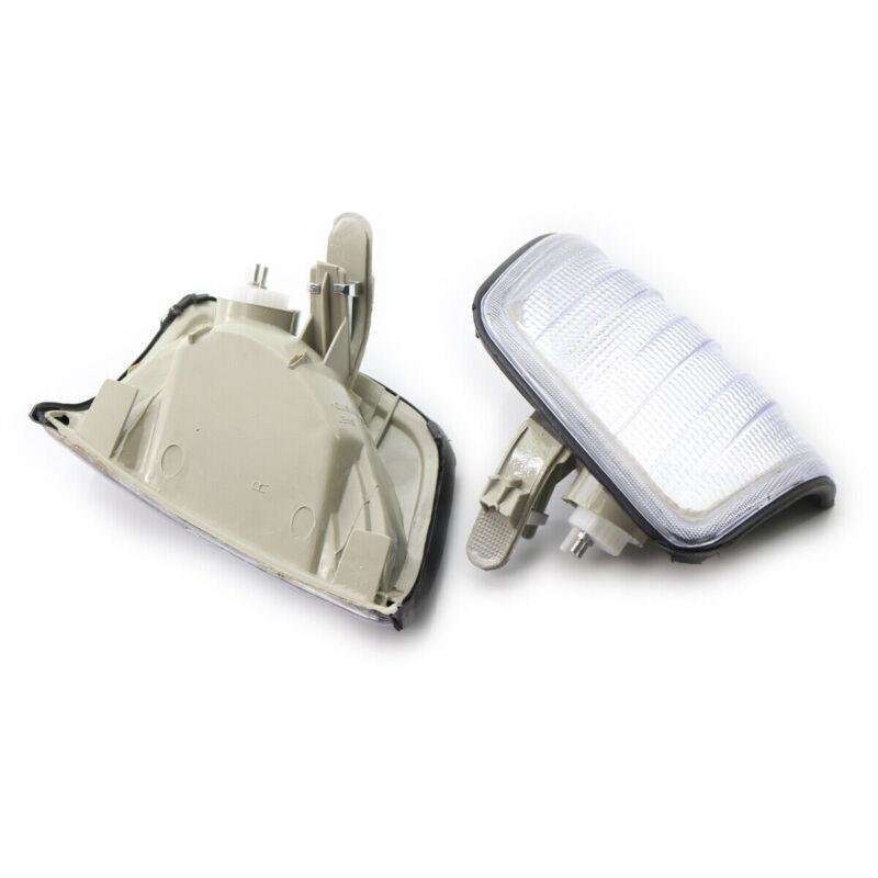 Turn Corner Signal Light Shell For Mercedes Benz W124 E Class 86-95 88 White L+R