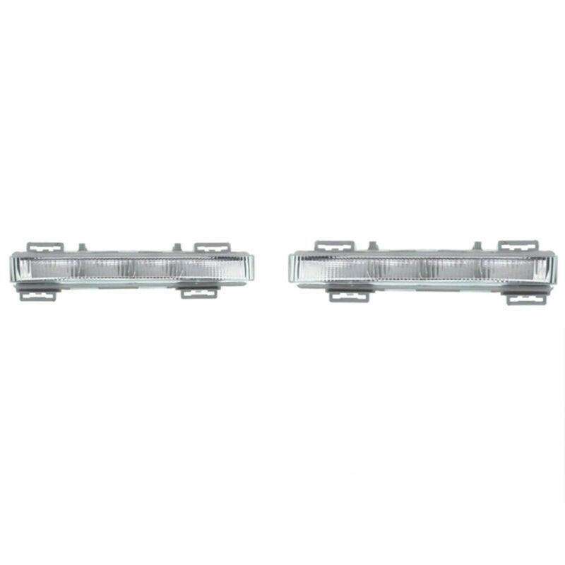 2x Front Bumper Fog Lights For Mercedes-Benz W166 ML/GLK 12-15 LR 2049065401/501