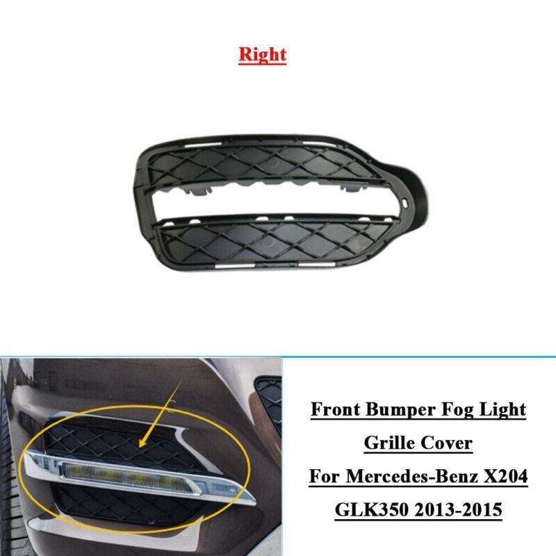 Front Bumper Fog Light Grille Cover For Mercedes-Benz X204 GLK350 2013-15 Right