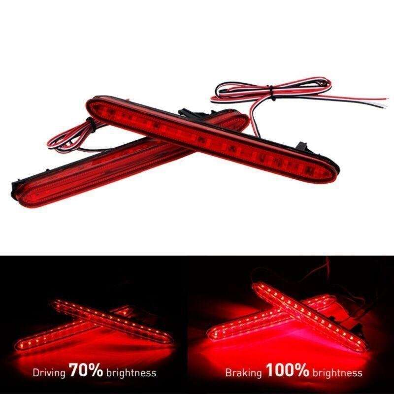 Rear Bumper Reflector Light LED Brake For Honda CRV For Acura TSX 2004 2005-2008