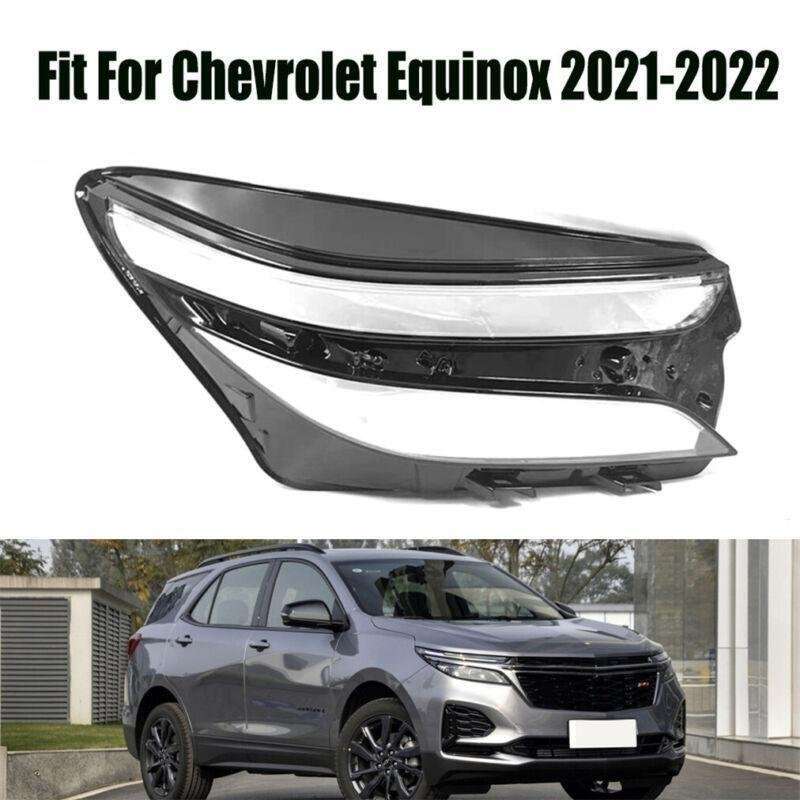 Headlight Headlamp Lens Right Side Cover For Chevrolet Equinox 2021-2022