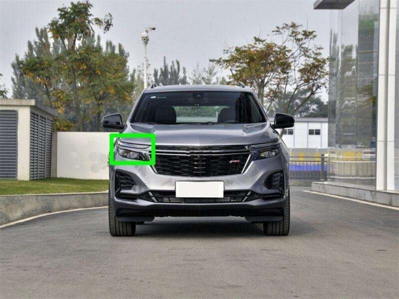 Headlight Headlamp Lens Right Side Cover For Chevrolet Equinox 2021-2022