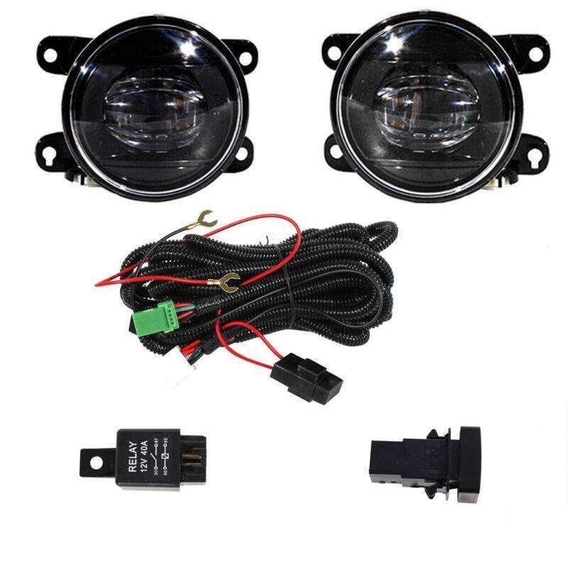 Front Bumper Fog Lamps Lights With Wire For Honda Accord 2022-2023 Pair