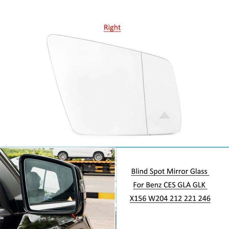 For Benz CES GLA GLK X156 W204 212 221 246 Blind Spot Mirror Glass Right