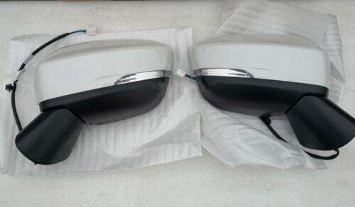 For Mitsubishi Eclipse Cross 18-23 White Replace Rear View Side Door Mirror 2PCS