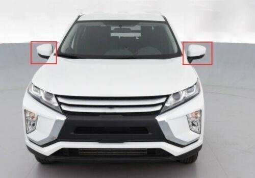 For Mitsubishi Eclipse Cross 18-23 White Replace Rear View Side Door Mirror 2PCS