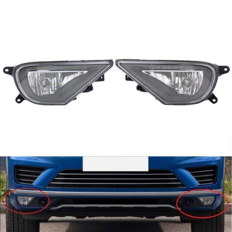 Front Bumper Fog Lights Driving Lamps For Volkswagen Touareg 2016-2018 Pair