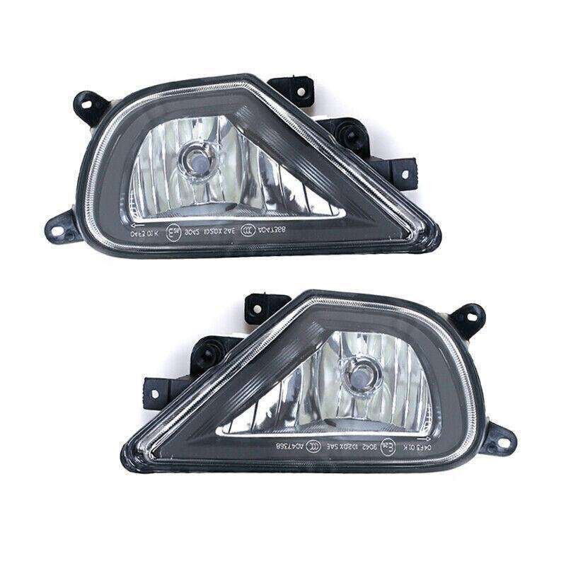 Front Bumper Fog Lights Driving Lamps For Volkswagen Touareg 2016-2018 Pair