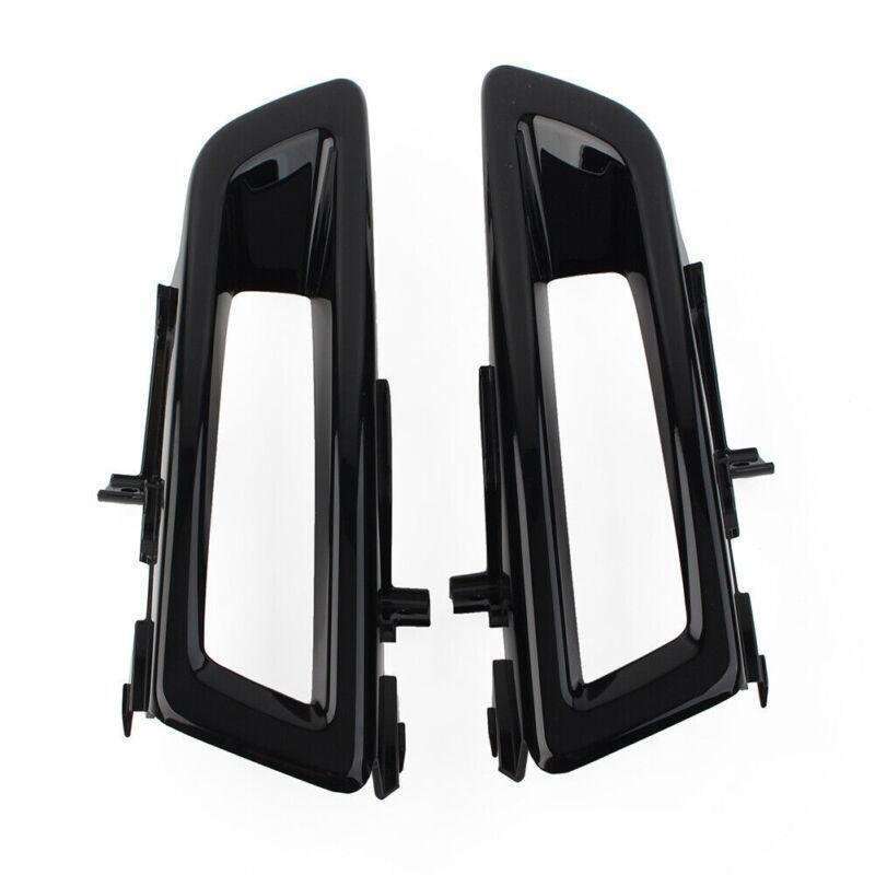 2x Front Bumper Fog Light Grille Cover For Land Rover Discovery Sport 2015-2018
