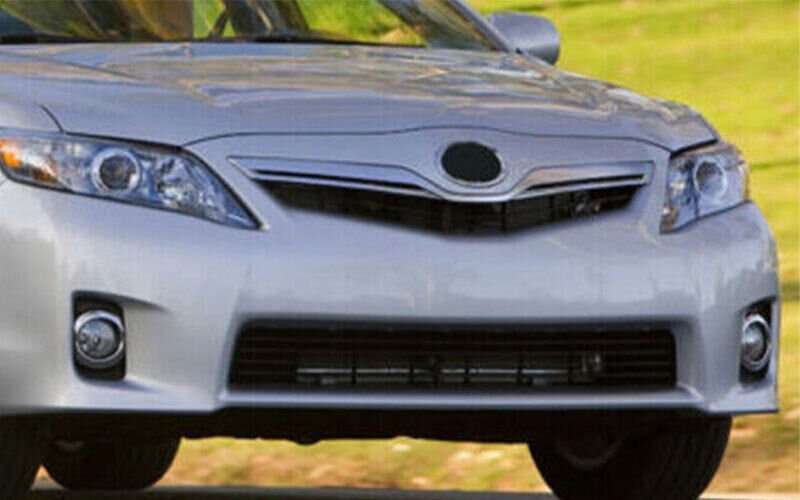 For Toyota Camry Hybrid 2010-2011 Front Bumper Fog Lamp Light Grille Cover 2PCS