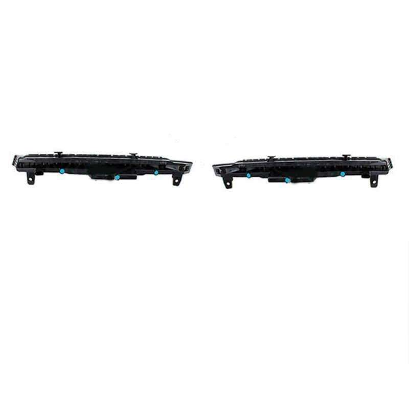 Pair Front Bumper DRL Daytime Running Light Turn Signal Lamp For AUDI Q7 10-2015