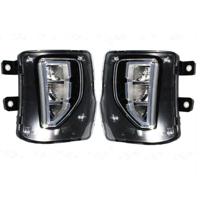 For Chevy Silverado 1500 2016-2018 Front Bumper Fog Lamp Driving Light Pair