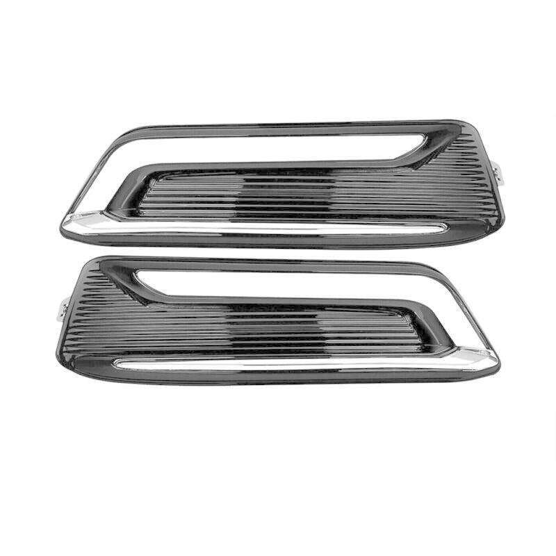1 Pair For 2014-2020 Chevrolet Impala Fog Light Cover Bezel Trim Right Left Side