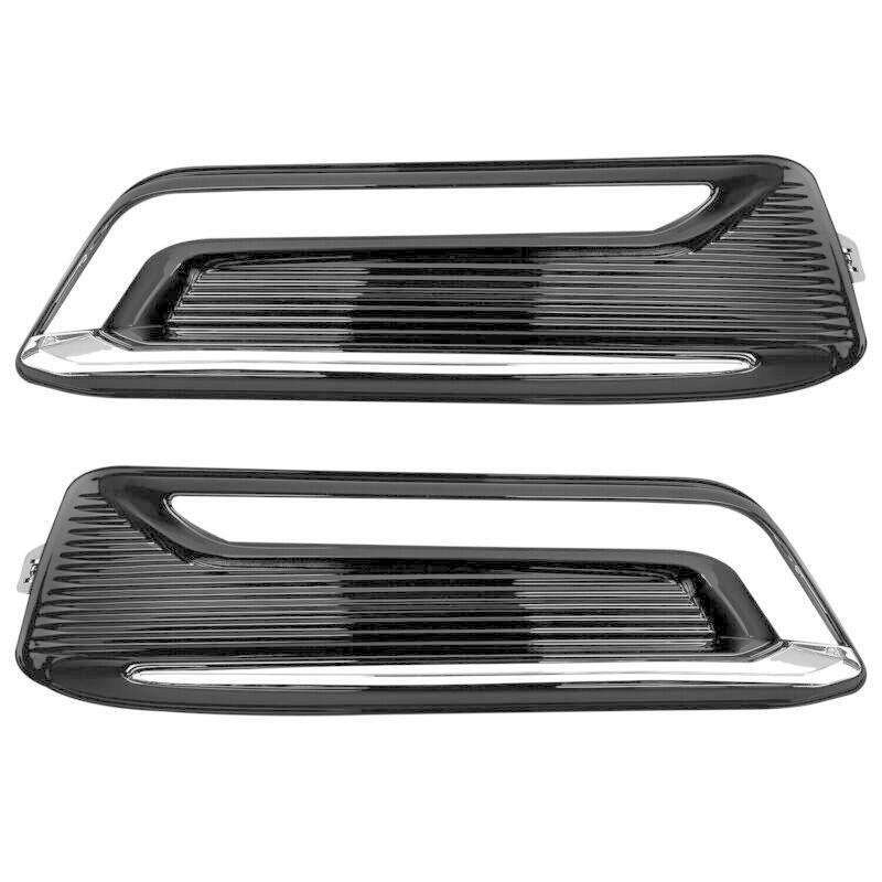 1 Pair For 2014-2020 Chevrolet Impala Fog Light Cover Bezel Trim Right Left Side
