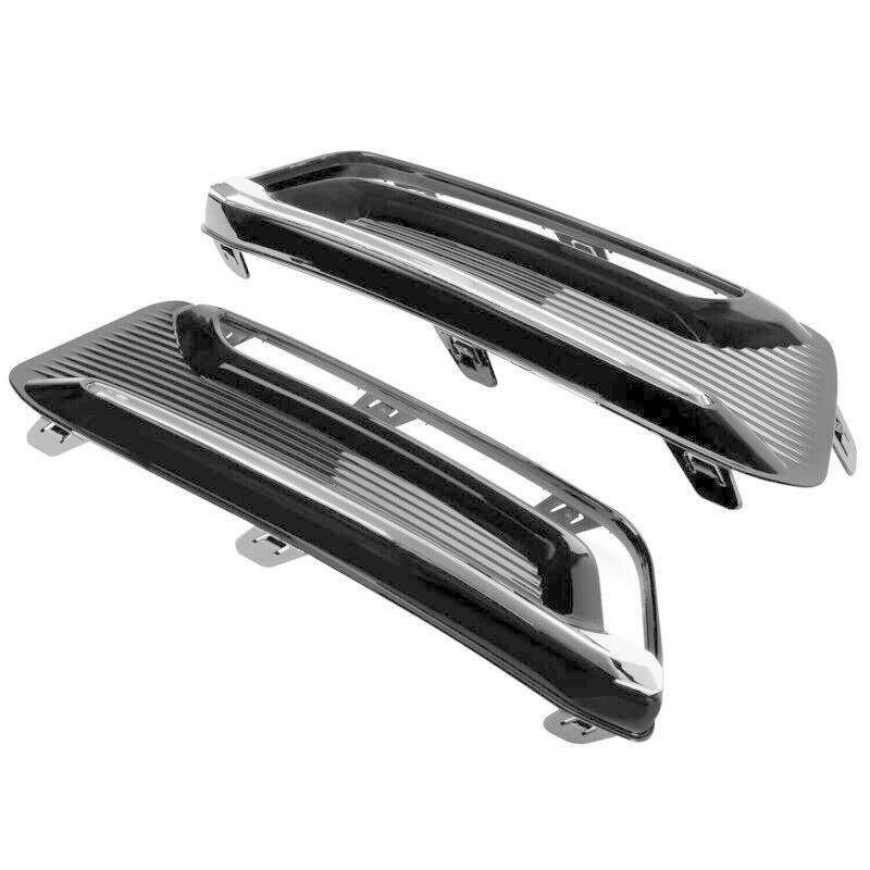 1 Pair For 2014-2020 Chevrolet Impala Fog Light Cover Bezel Trim Right Left Side