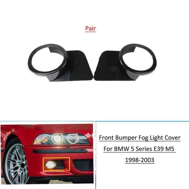 Fog Light Ring Cover Frame For BMW 5 SERIES E39 M5 1998-2003 Right&amp;Left Side
