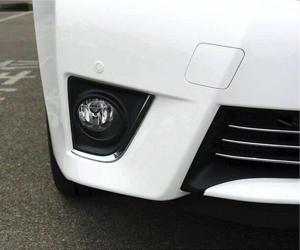 Front Bumper Tow Hook Eye Cover Cap White for Toyota Corolla 14 15 16