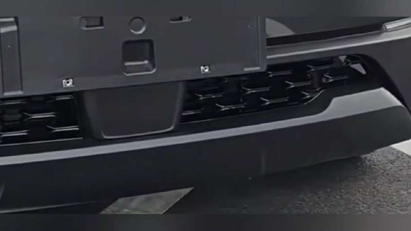 for Mazda CX-50 2022 2023 Glossy Black Front Grille Bottom Decor Cover Trim
