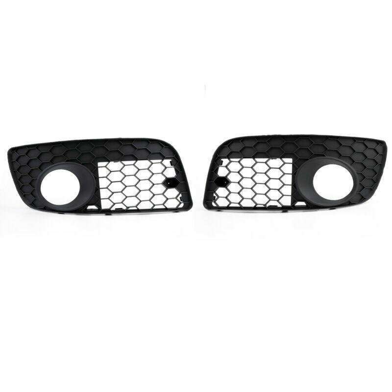 2pcs Set Front Bumper Fog Light Cover Grille Bezel For VW Golf GTI MK5 2004-2009