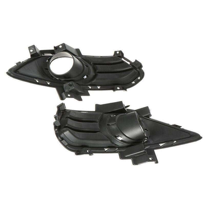 Pair Bumper Fog Lamp Light Cover Bezel Front For Ford Fusion Mondeo 2013-2020