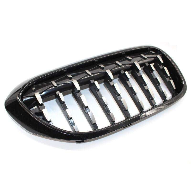 Fits G30 G38 5-Series 535i 525i 17-19 Pair Diamond Black Chrome Kindey Grille