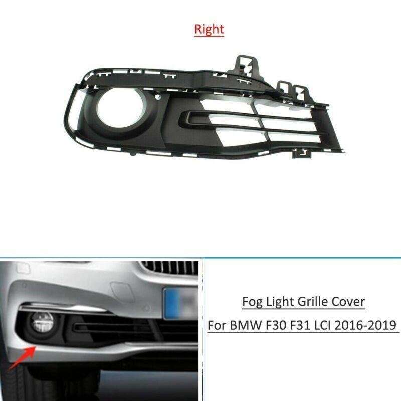 Bumper Fog Light Grille Cover Right Side For BMW F30 F31 LCI 2016-2019 2017 2018