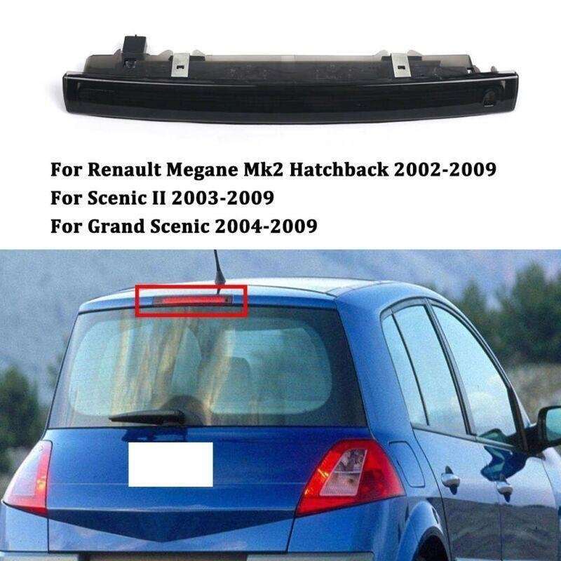 High Level Brake Light Rear Third Stop For Renault Megane Mk2 Hatchback Black