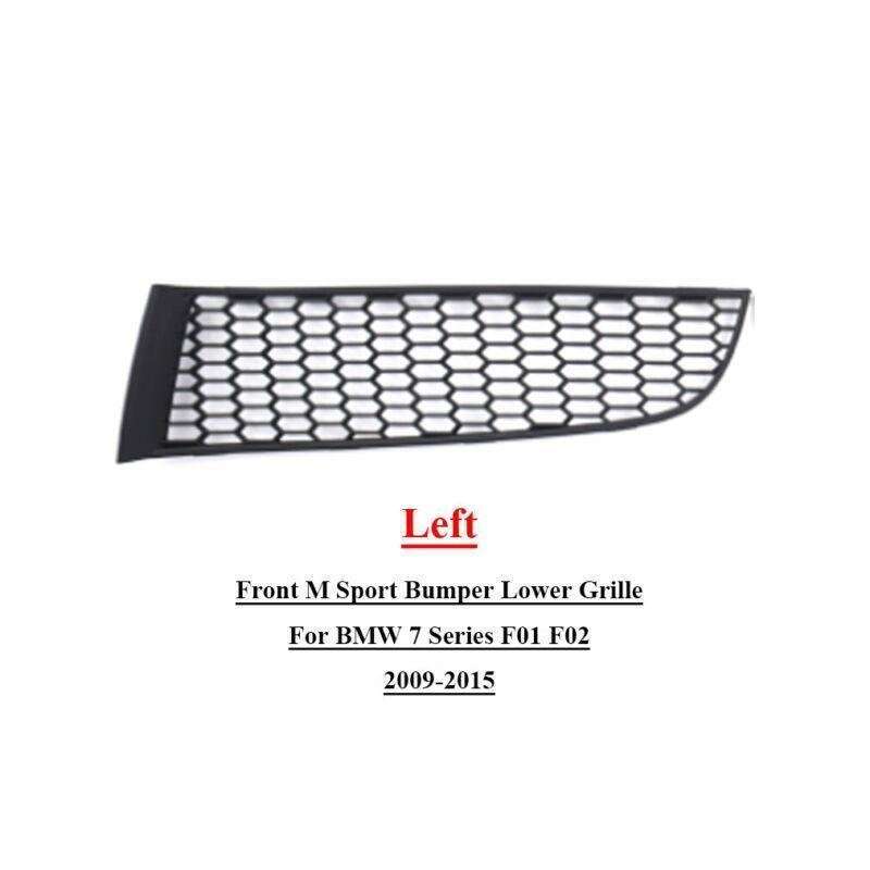 Front Bumper Lower Grille Trim For BMW 7 Series F01 F02 M Sport 2009-2015 Left