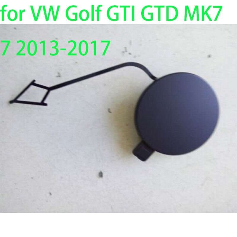 Front Bumper Tow Hook Eye Cover Cap for VW Golf GTI GTD MK 7 7 2013-2017 1pcs