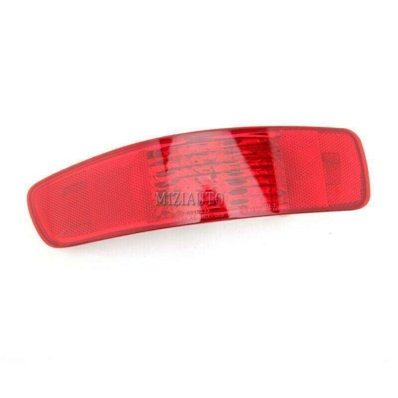Pair Rear Bumper Reflector Light Tail Fog Lamp For Mitsubish Outlander 2007-2012