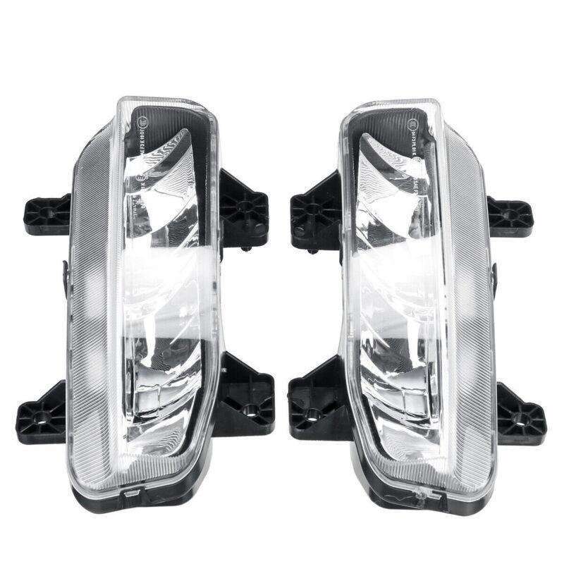 For Dodge RAM 1500 2500 3500 2020-2022 LED Front Bumper Fog Light Lamps Pair