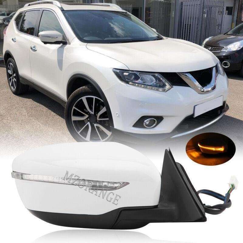 Right Passenger Side Mirror For Nissan Rogue 2017-2020 Power Folding Heated 9Pin