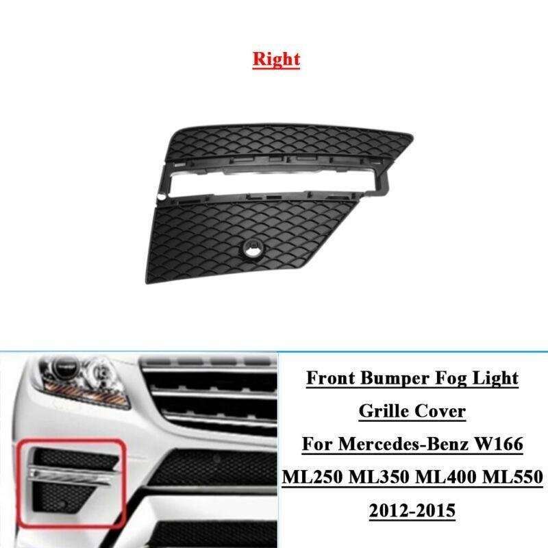 Front Bumper Fog Light Grille Cover For Benz W166 ML250 ML350 ML550 12-15 Right
