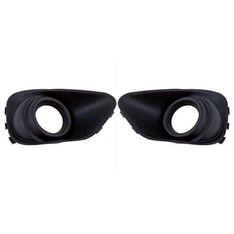 Front Bumper Fog Light Lamp Trim Cover Bezel For Jeep Compass 2011-2017 Pair