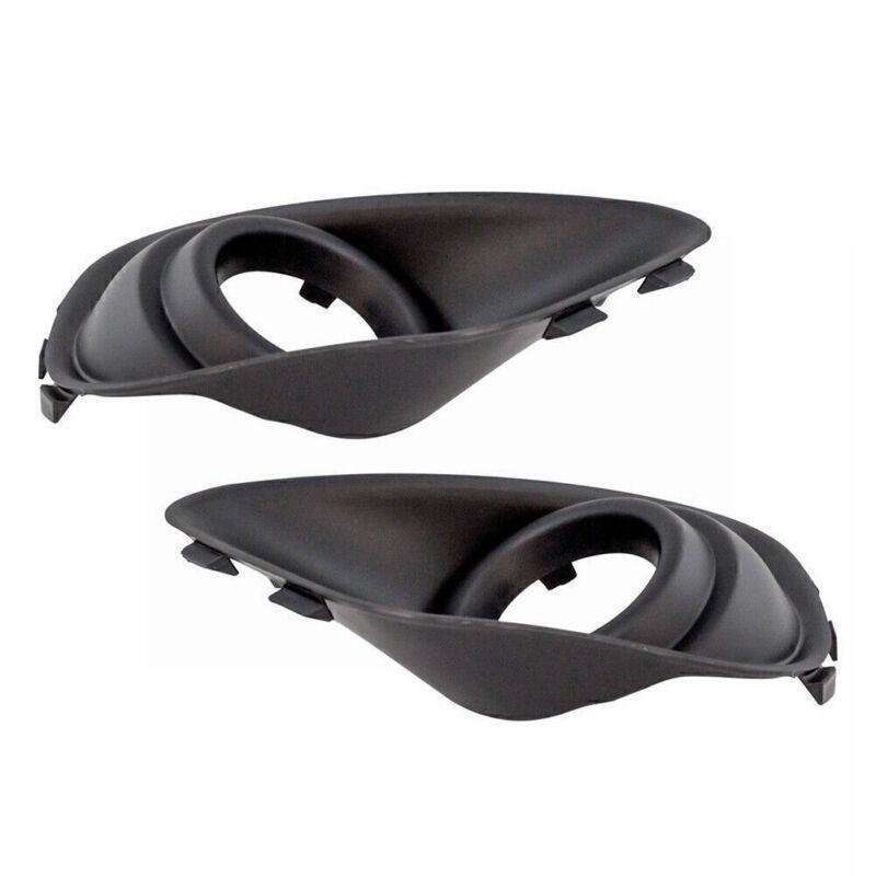 Front Bumper Fog Light Lamp Trim Cover Bezel For Jeep Compass 2011-2017 Pair