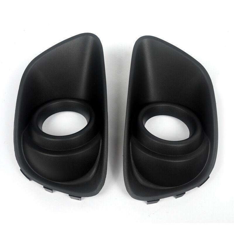 Front Bumper Fog Light Lamp Trim Cover Bezel For Jeep Compass 2011-2017 Pair