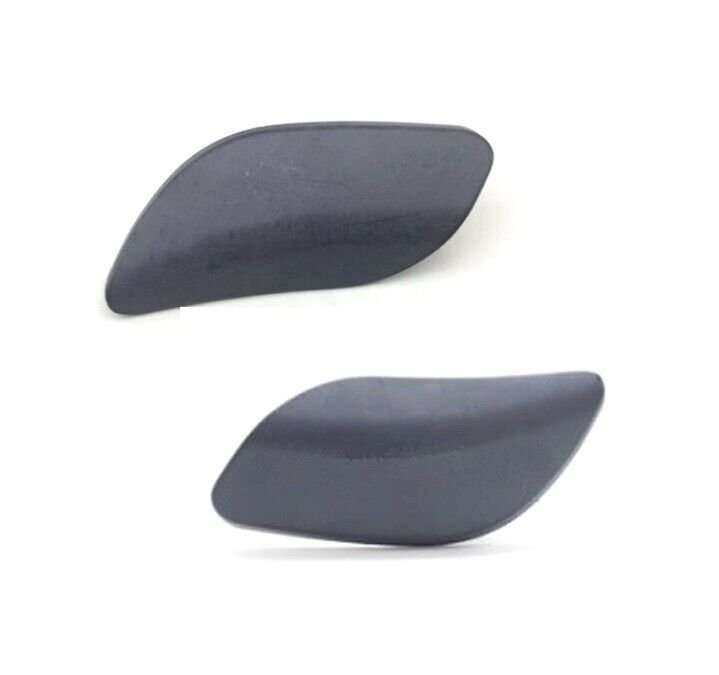 2x Front Head Light Washer Spray Nozzle Cover fits Porsche Cayenne Turbo 08-10