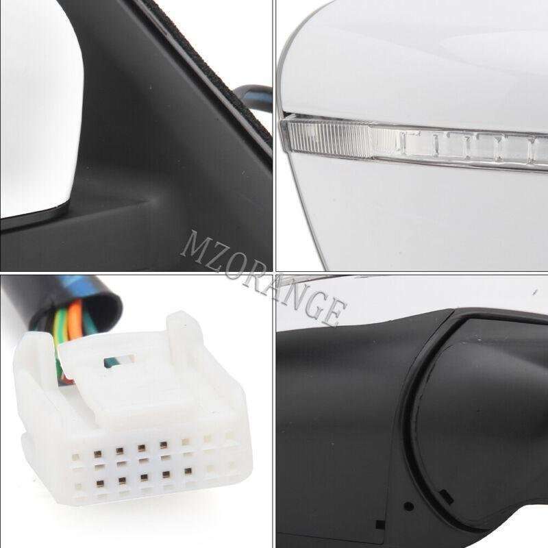 Right Passenger Side Mirror For Nissan Rogue 2017-2020 Power Folding Heated 9Pin