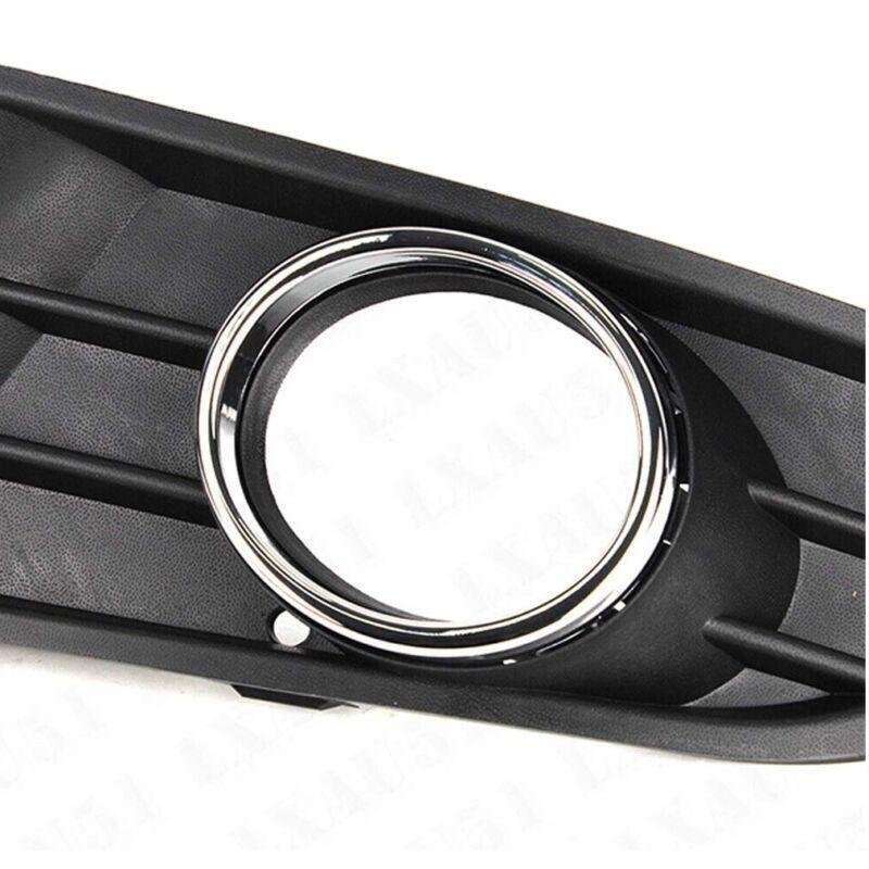 Front Bumper Fog Light Lamp Grille Cover For VW Polo VIVO 2010-2015 Left