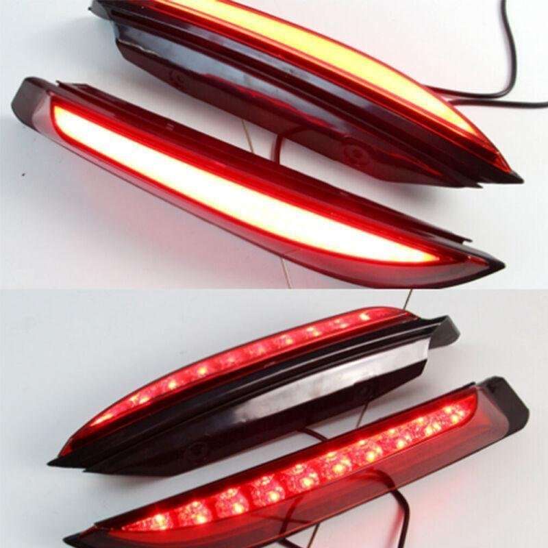 Rear Window Column Tail Brake Light Lamp For Ford Everest 2016-2019 Pair A