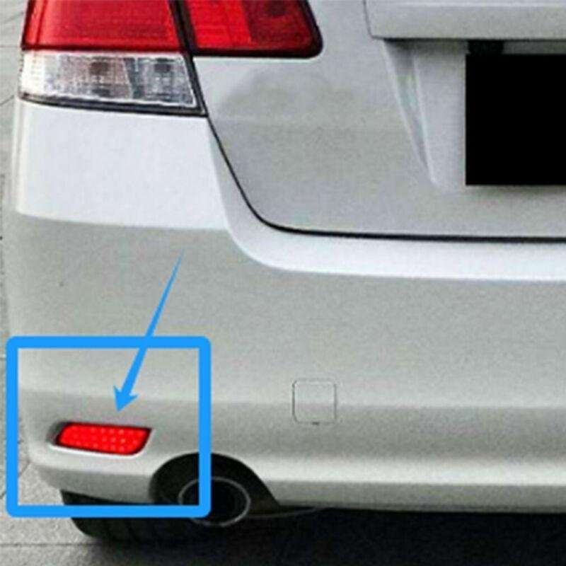 2x Red Rear Taillight Bumper Reflector Lights For Subaru Impreza, WRX 2007+
