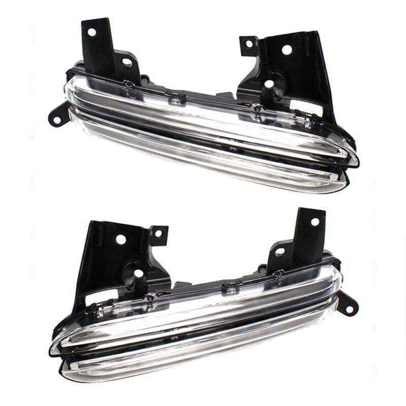 Front Fog Light Driving LED DRL Lamp For Porsche Panamera 2014-2017 GTS Pair