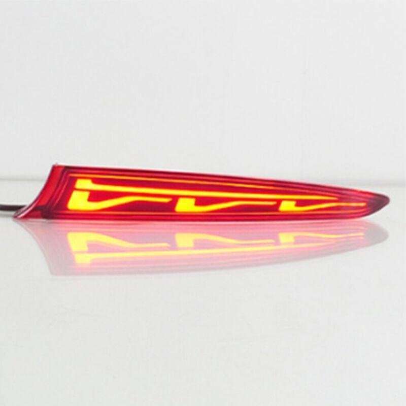 2x Rear Brake Taillight Bumper Reflector Lights For Chevrolet Monza RS 2019-24