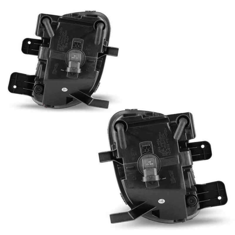 For VW Volkswagen Jetta GLI 2012-2015 Fog Lights Front Bumper Driving Lamp Pair